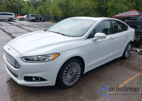 2013 Ford Fusion Titanium из США, поврежденный, VIN 3FA6P0K90DR309366